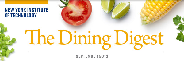 The Dining Digest: September 2019